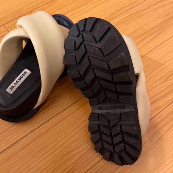 JIL SANDER PLATFORM SANDALS SIZE 36 - Picture 3 of 3